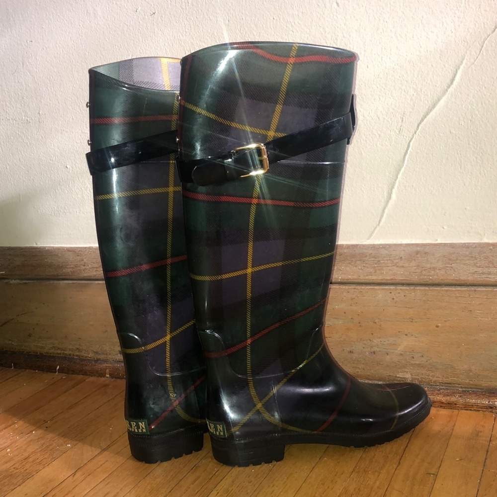 RALPH LAUREN rain boots- NWOT